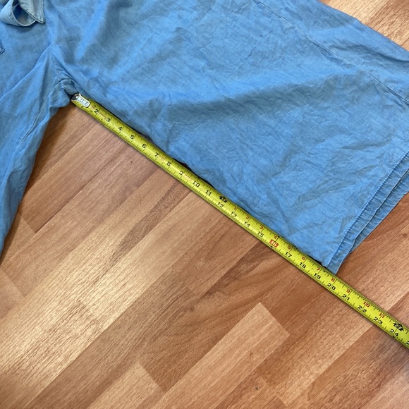 Denim&Co Light Blue Wide Leg Pants - Picture 4 of 10